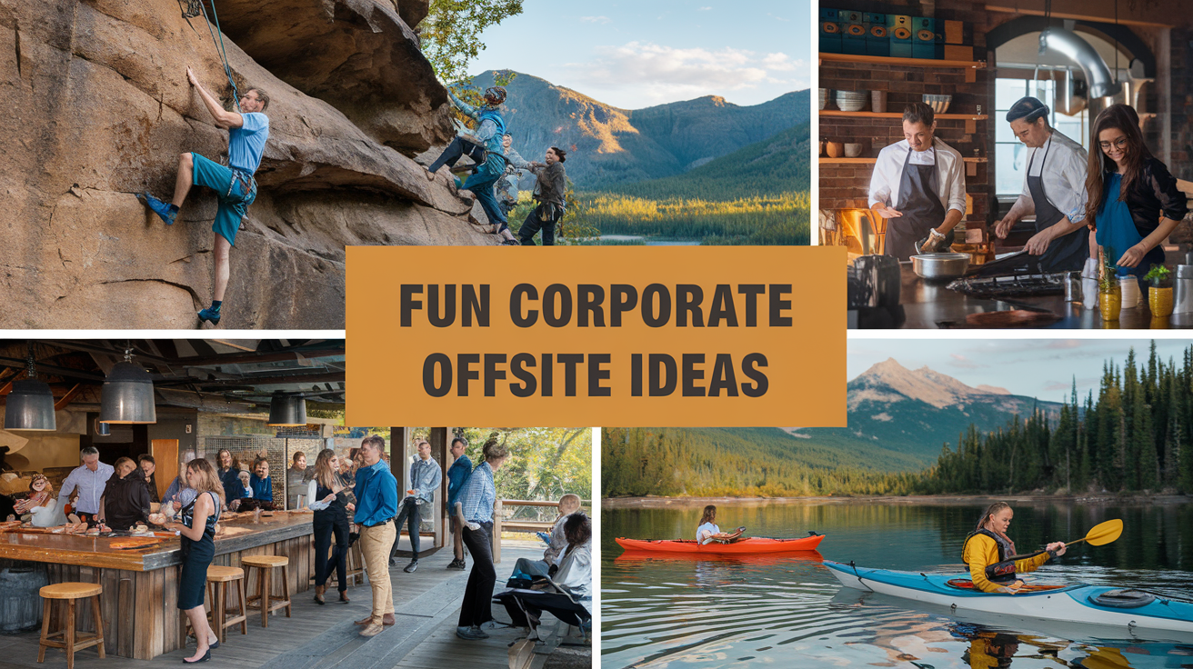 10 Fun Corporate Offsite Ideas Your Team Will Love