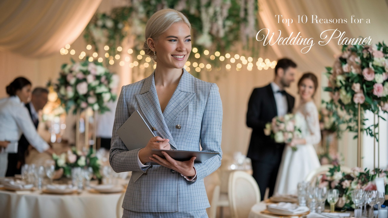 Top 10 Reasons You Need A Wedding Planner