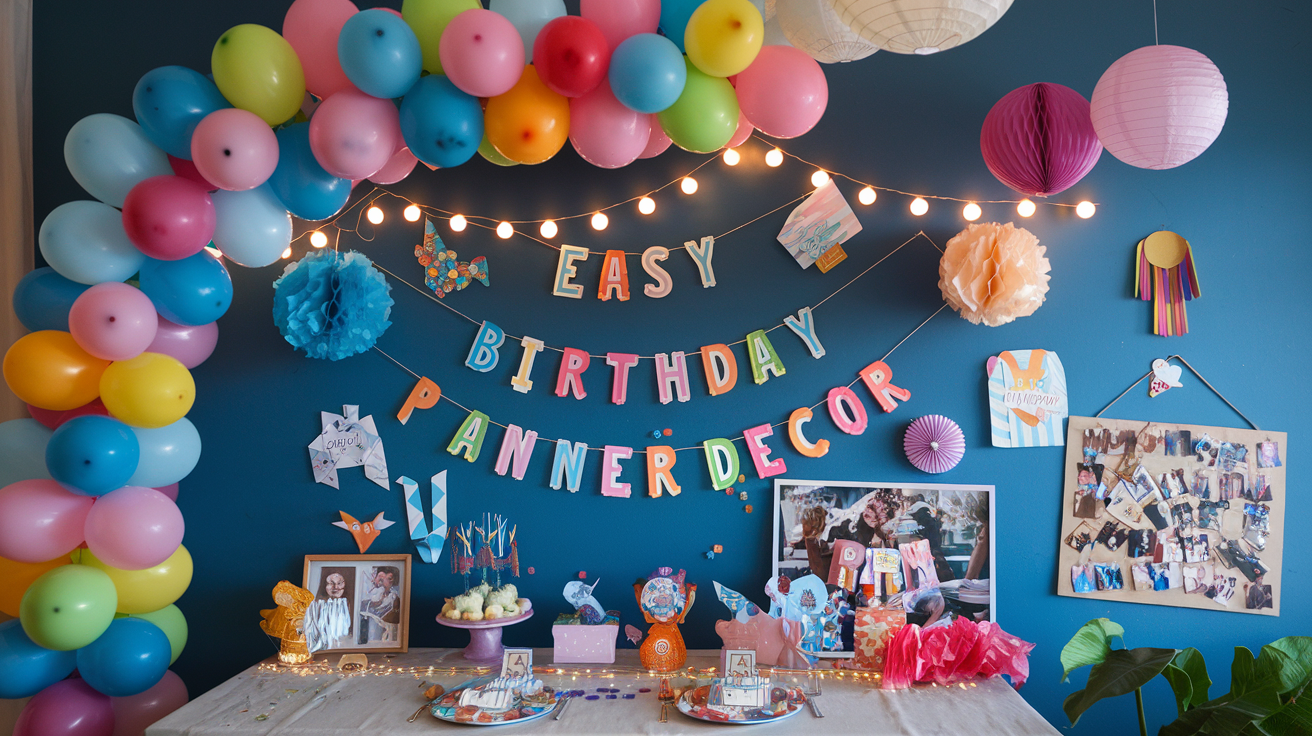 10 Easy DIY Birthday Decorations You Can Make at Home