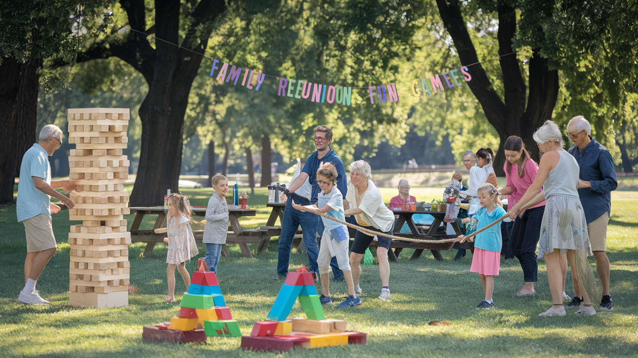 10 Fun Games to Make Your Family Reunion Memorable