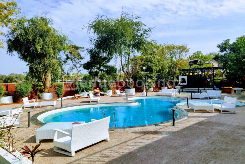 Unique  Poolside Venue in Ahmedabad for Engagement Function 