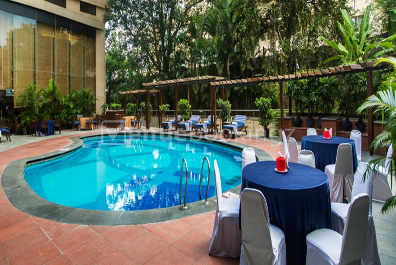 Poolside Venue in Hotel Chancery Pavilion Residency Road Bangalore