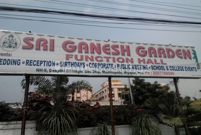 Small Party Halls in Sri Ganesh Garden KPHB Colony Hyderabad