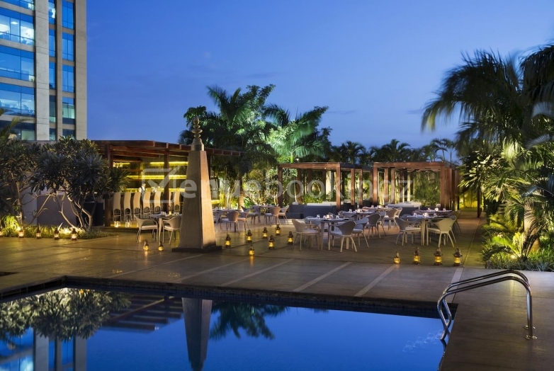Poolside Venue in JW Marriott Hotel Bengaluru Ashok Nagar Bangalore