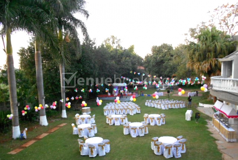 Engagement Venue in Sambhram Roost Resort Jalahalli Bangalore