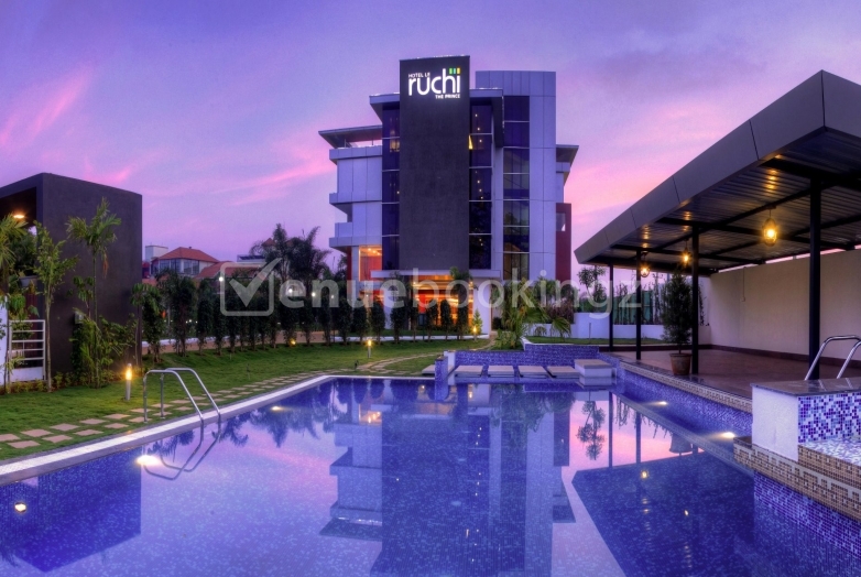 Poolside Venue in Hotel Le Ruchi The Prince Hinkal Mysore