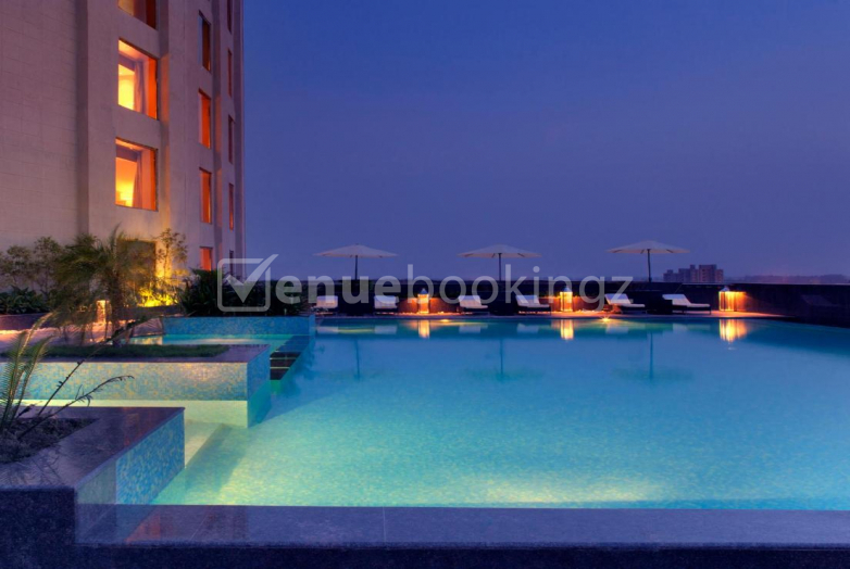 Poolside Venue in Radisson Blu Dwarka Delhi