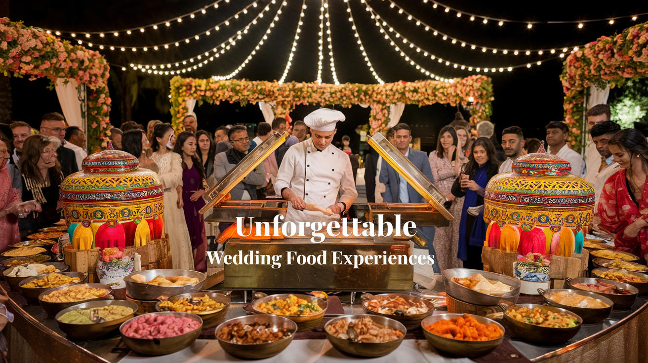 10 Live Food Stations That Will Make Your Indian Wedding Unforgettable