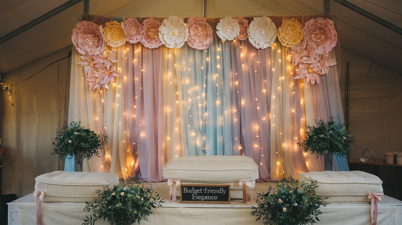 DIY Wedding Stage Decor Tips for a Budget-Friendly Celebration