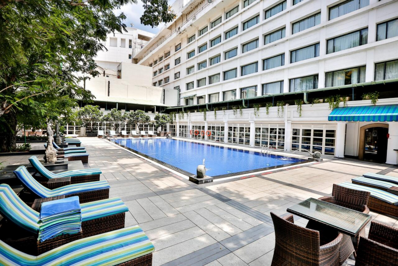 Poolside Venue in Crowne Plaza Chennai Adyar Park, an IHG Hotel Alwarpet Chennai