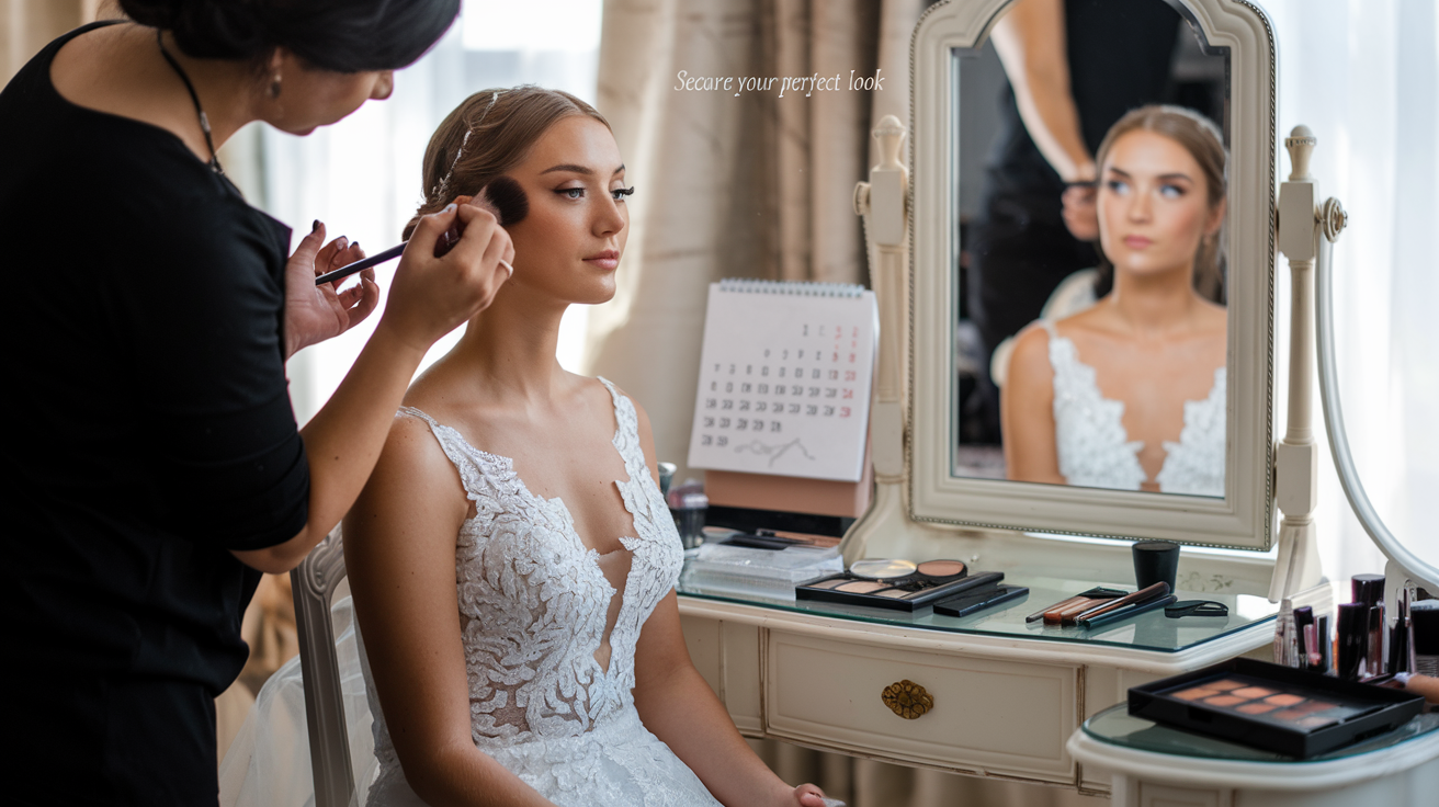 5 Advantages of Securing Your Wedding Makeup Artist Ahead of Time