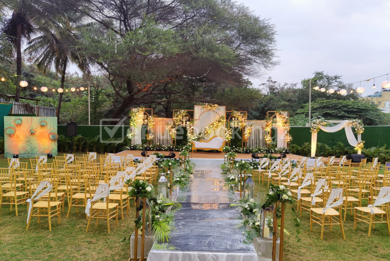 Engagement Venue in Trisara Lawn and Banquet Sahakara Nagar Bangalore