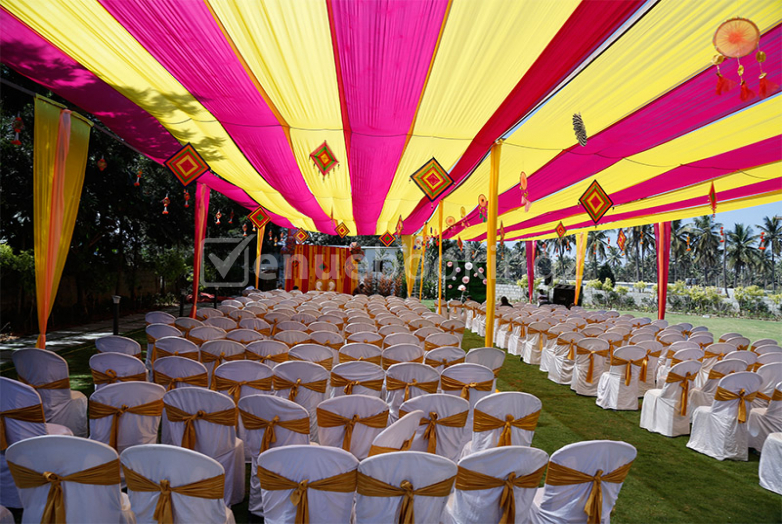 Small Party Halls in Veerdency Luxury Resort Devanahalli Bangalore
