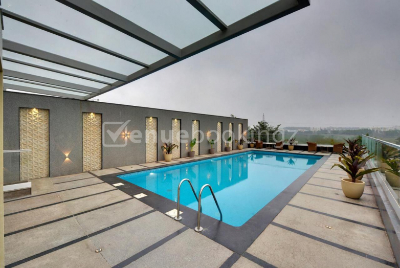 Poolside Venue in Hotel Clarion Yelahanka Bangalore