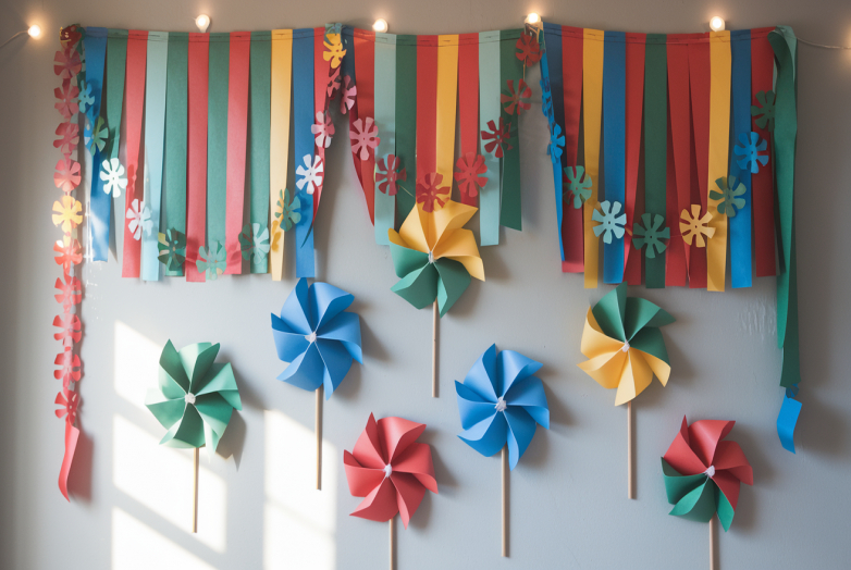 Colorful Paper Decorations