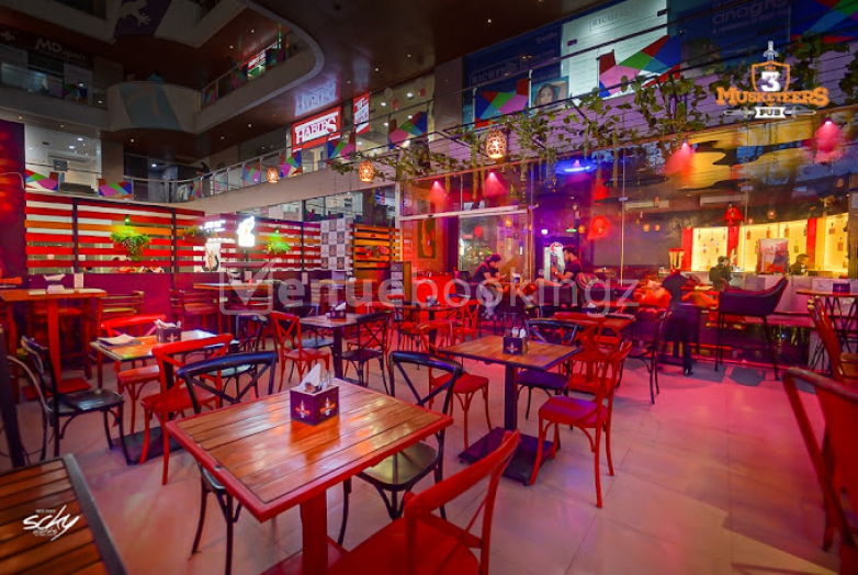 Corporate Party Venue in The 3 Musketeers Pub Viman Nagar Pune